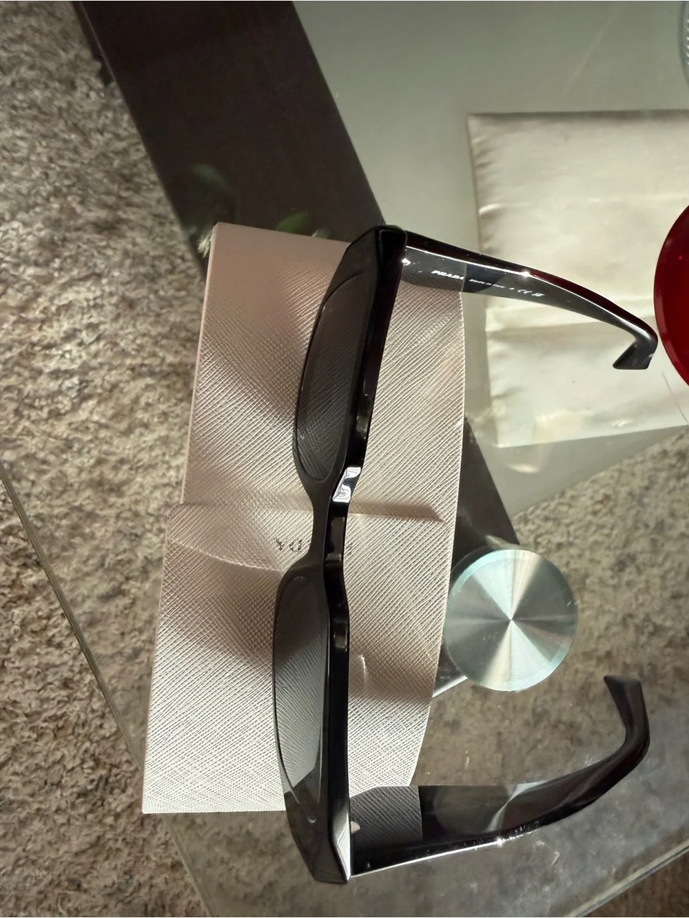 Prada lens nose